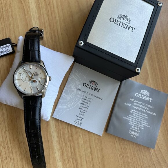 Orient Sun and Moon V5 Contemporary (RA-AK0310S10B) - new in box - Picture 8 of 9